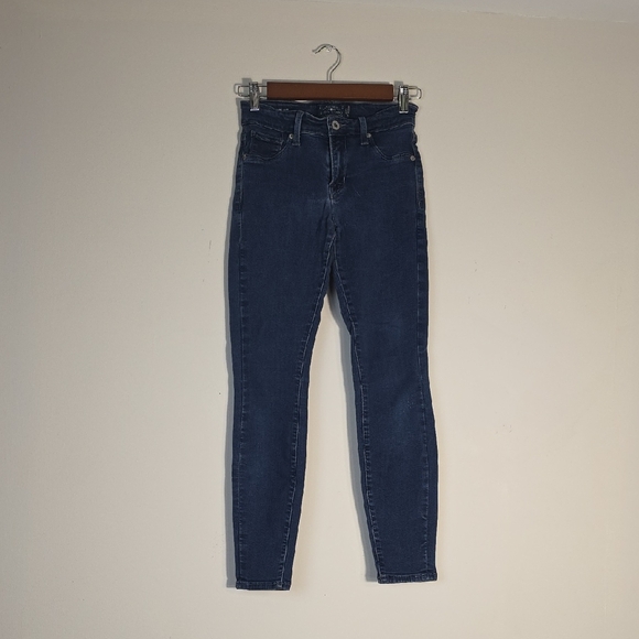 Lucky Brand Navy Skinny Jeans - Picture 1 of 3